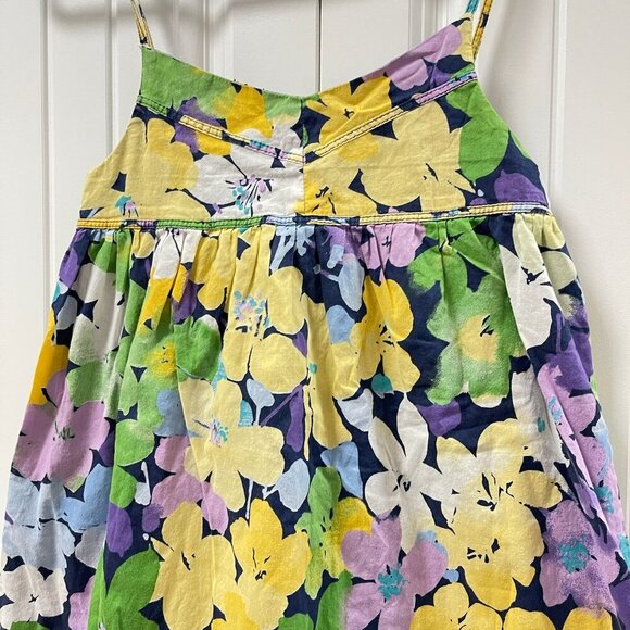 GAP Kids Floral Sundress Navy – S (6/7) - Picture 3 of 11